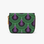 Room 237 Carpet Bifold Zipper Wallet exterior reverse view