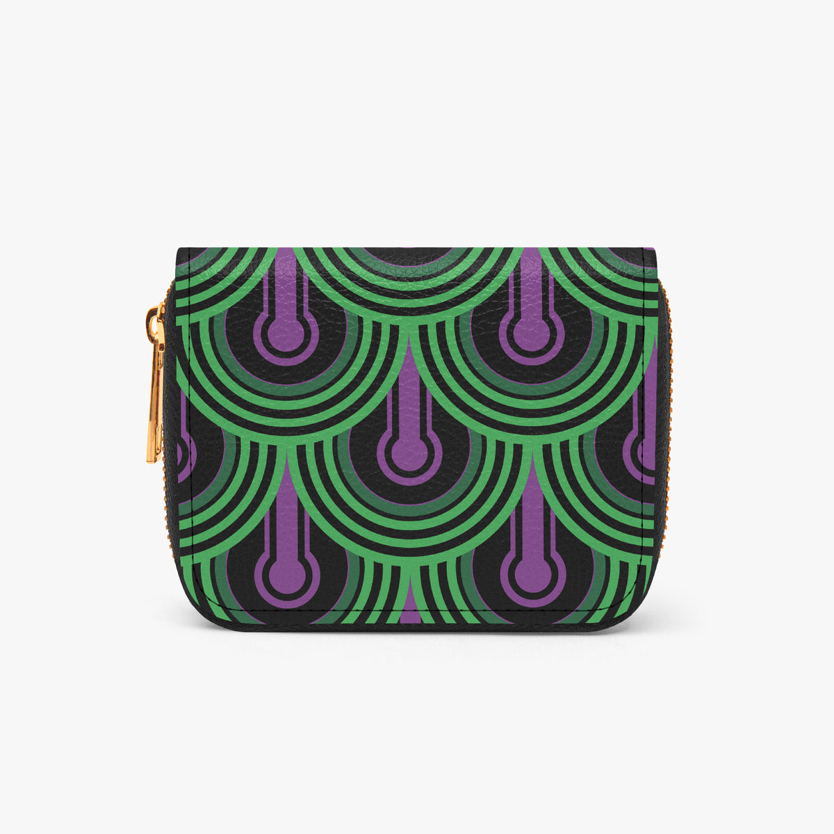 Room 237 Carpet Bifold Zipper Wallet exterior reverse view