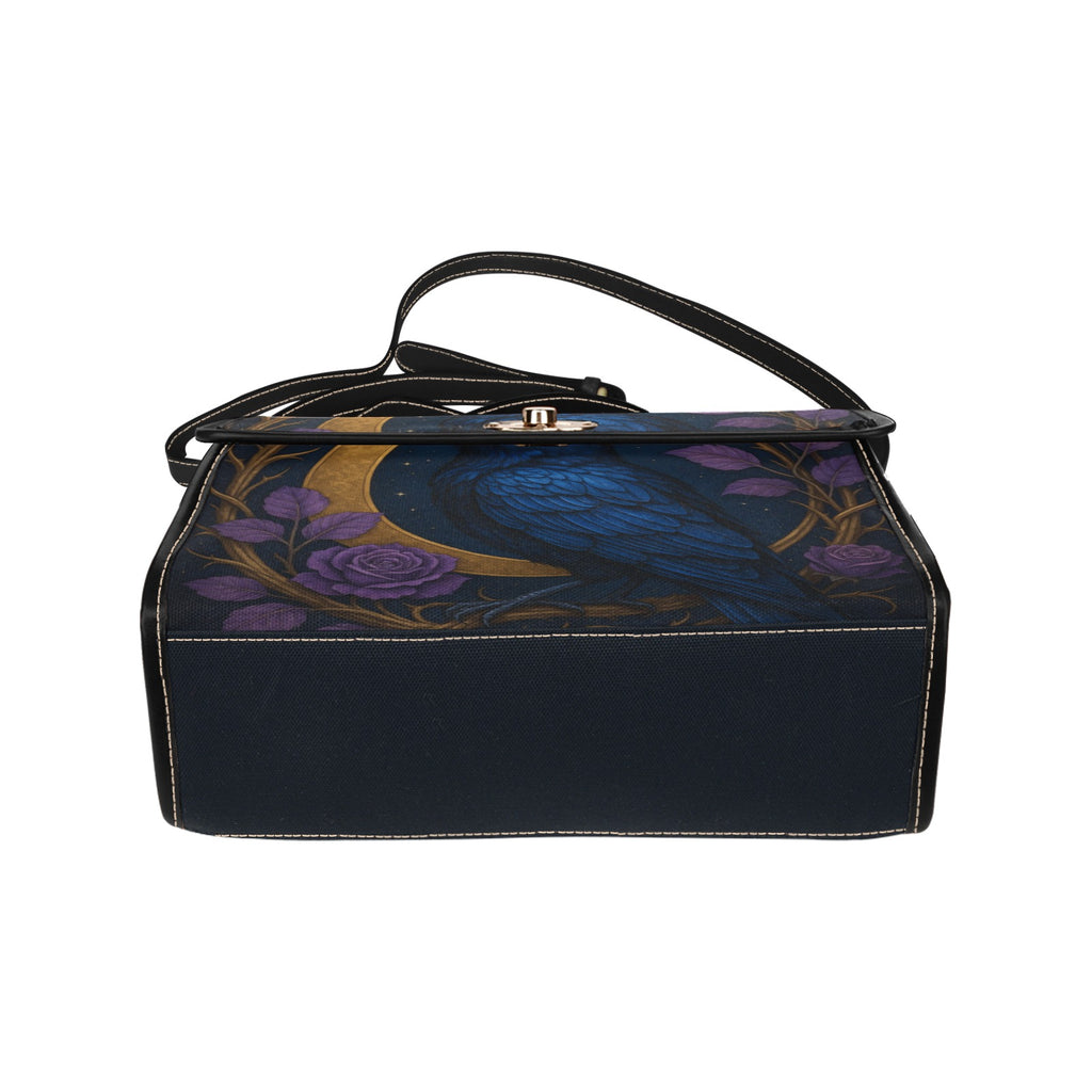 Crow & Moon Canvas Bag