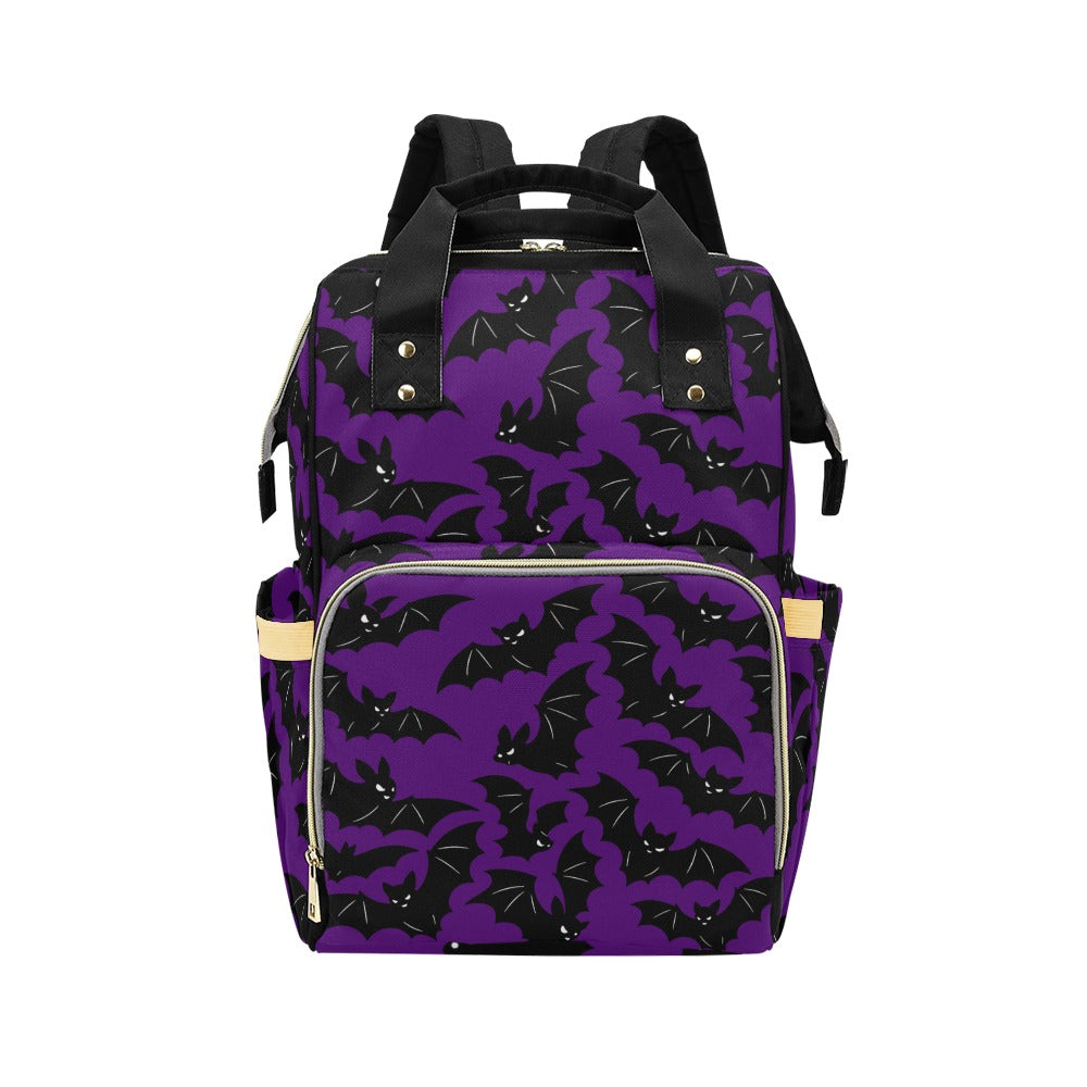 Purple Bats Backpack