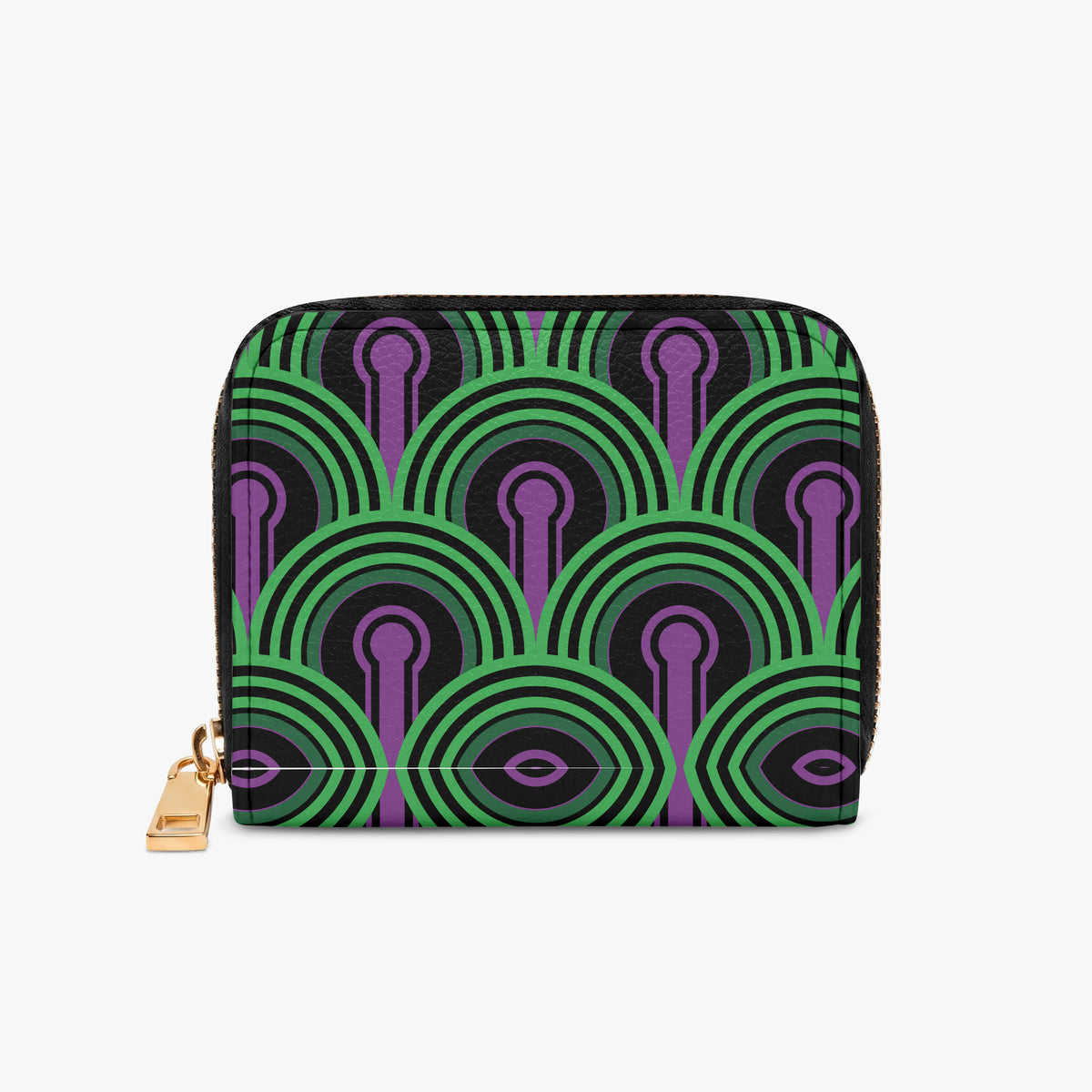 Room 237 Carpet Bifold Zipper Wallet alternate exterior front view