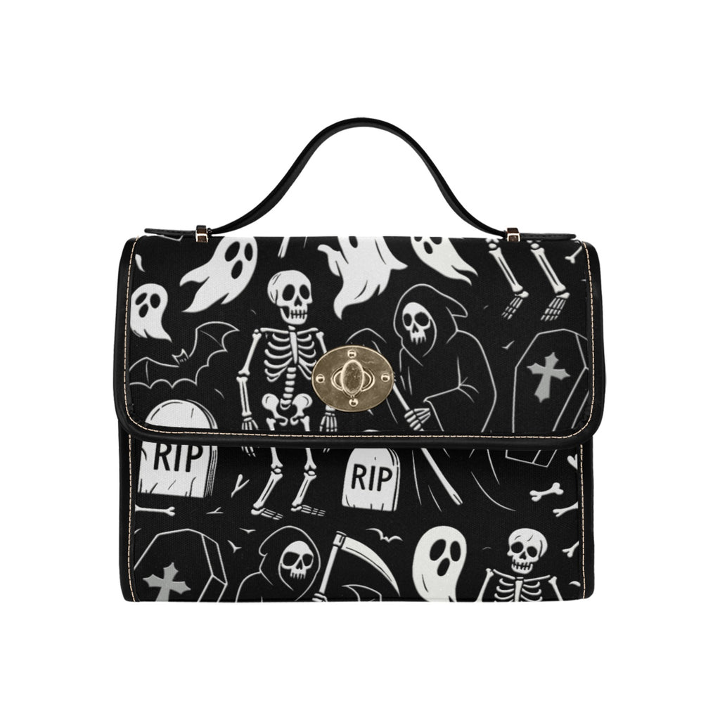 Grim Reaper Canvas Bag