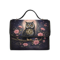Owl & Flowers Canvas Bag