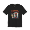 Anxiety On/Off Graphic Tee — Retro Skeleton Light Switch T-Shirt