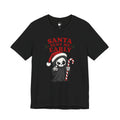 Santa Sent Me Early Grim Reaper Shirt flat front view