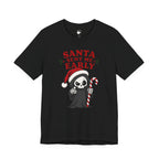 Santa Sent Me Early Grim Reaper Shirt flat front view