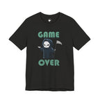 Game Over Grim Reaper Shirt flat front view
