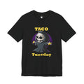 Taco Tuesday Tee  Cute Grim Reaper Holding Tacos Funny Food Lover Shirt