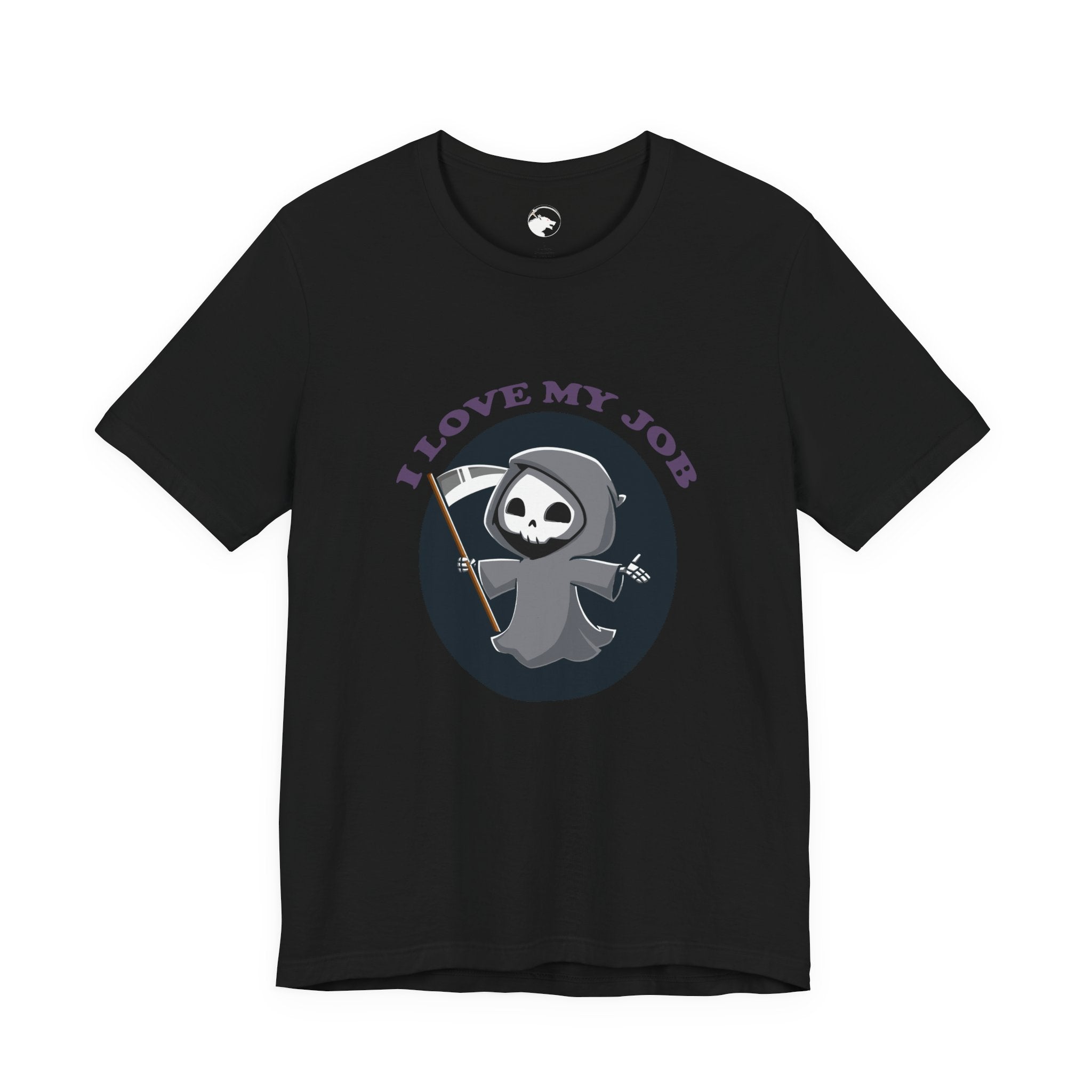 I Love My Job Grim Reaper Shirt, Funny Death Graphic Tee