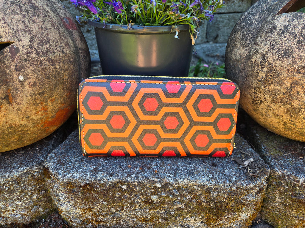 Haunted Hotel Carpet Wallet exterior front view outdoors