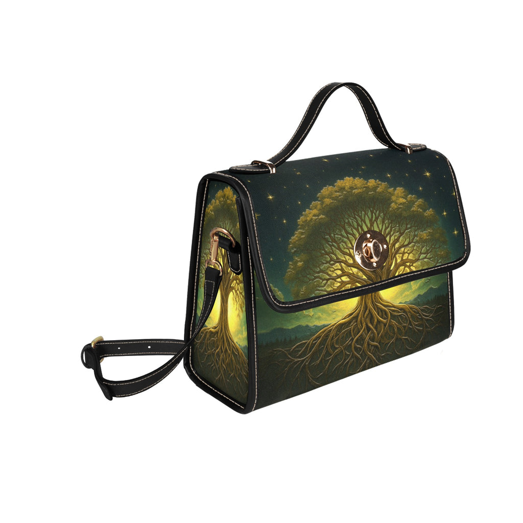 Mystical Tree of Life Canvas Bag