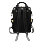 Baby Bat Backpack back view with padded shoulder straps