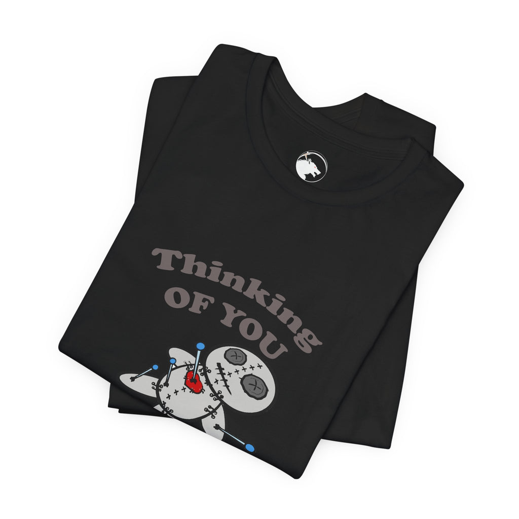 Thinking of You Voodoo Doll Shirt, Dark Romance Tee