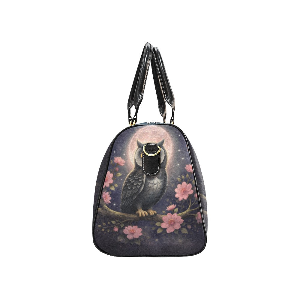 Owl & Flowers Travel Bag