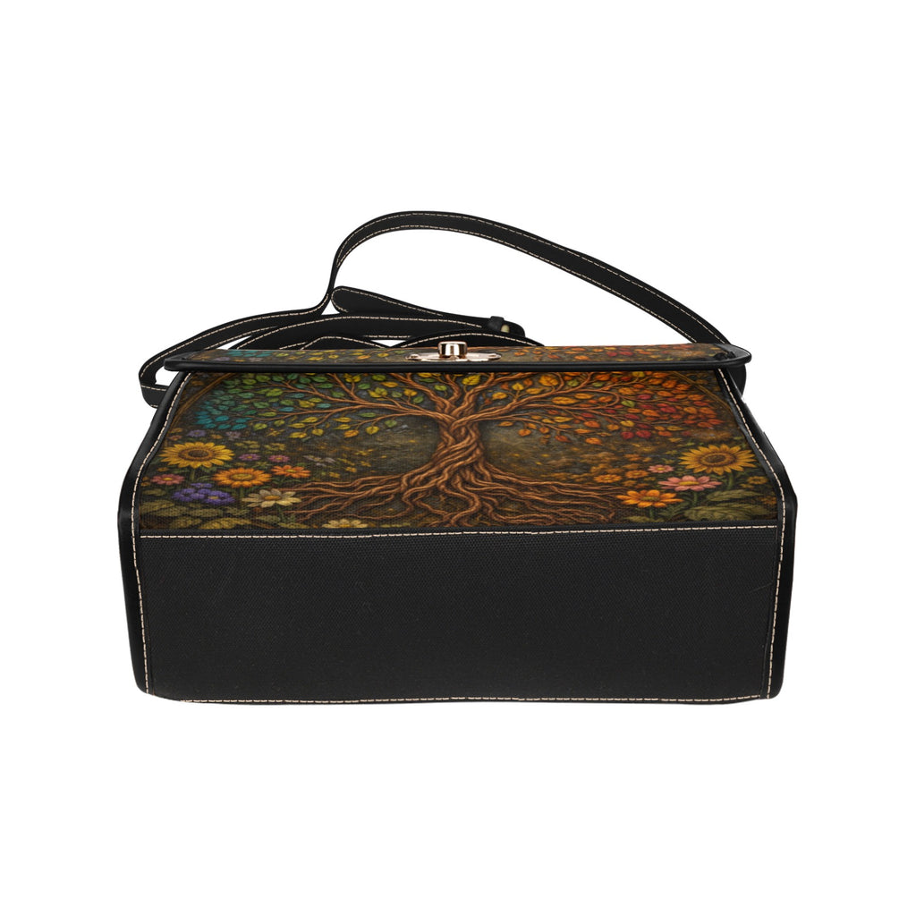 Colorful Tree of Life Canvas Bag