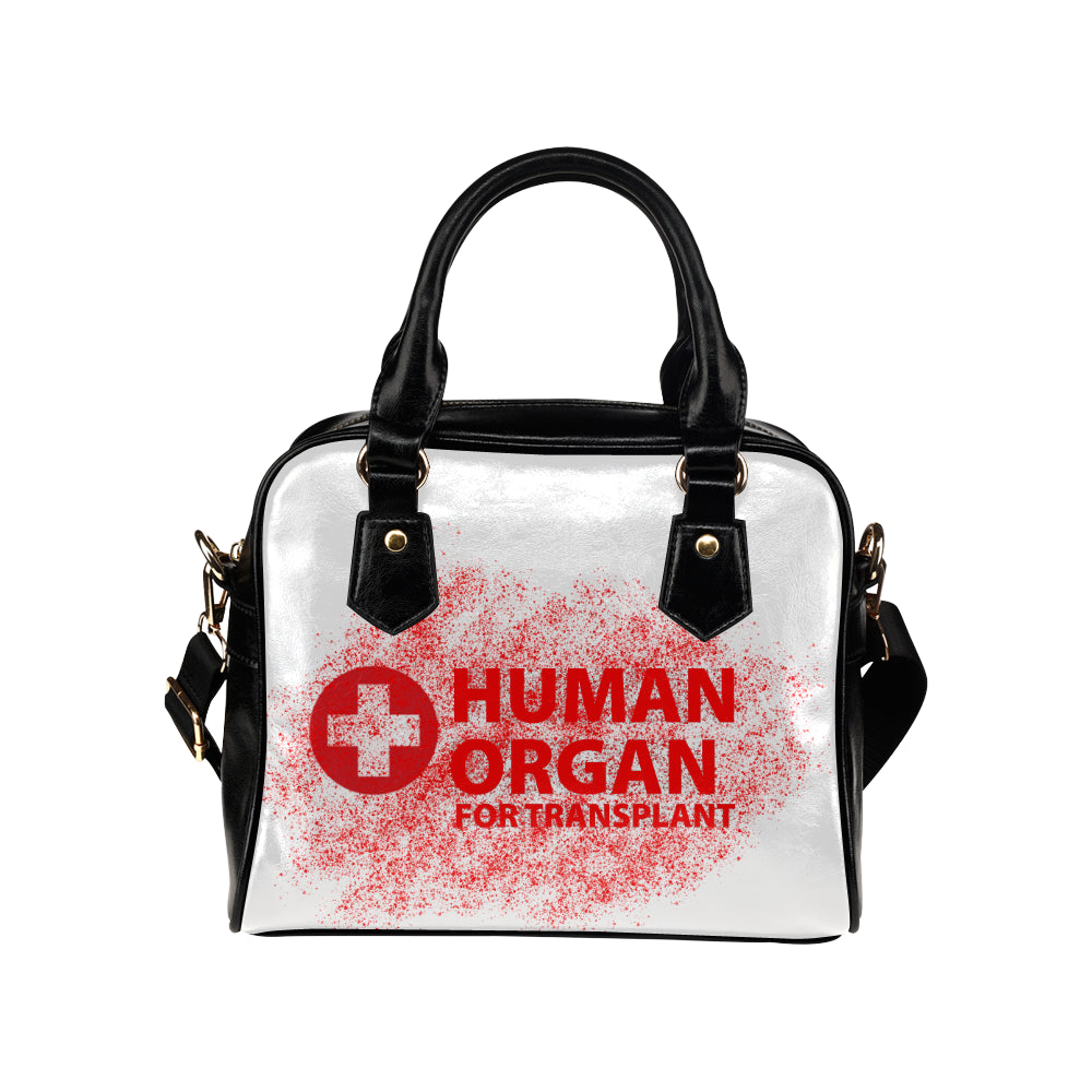 Human Skull Shoulder Handbag