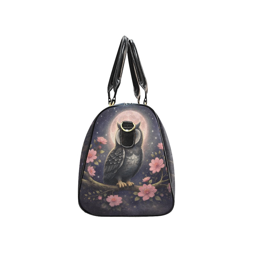 Owl & Flowers Travel Bag