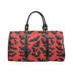 Red Bats Travel Bag front view