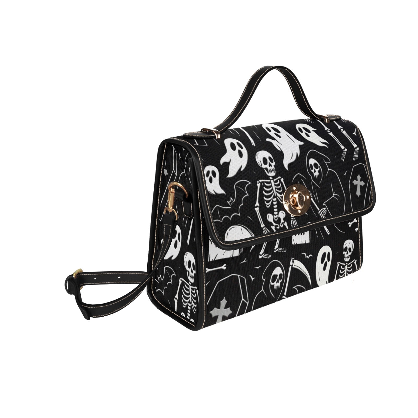 Grim Reaper Canvas Bag