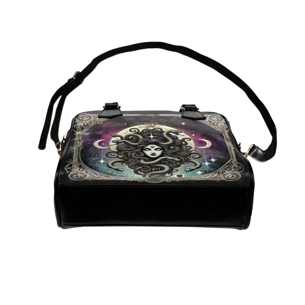 Female Gaze Art Shoulder Handbag