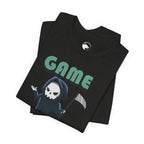 Game Over Grim Reaper Shirt folded front view