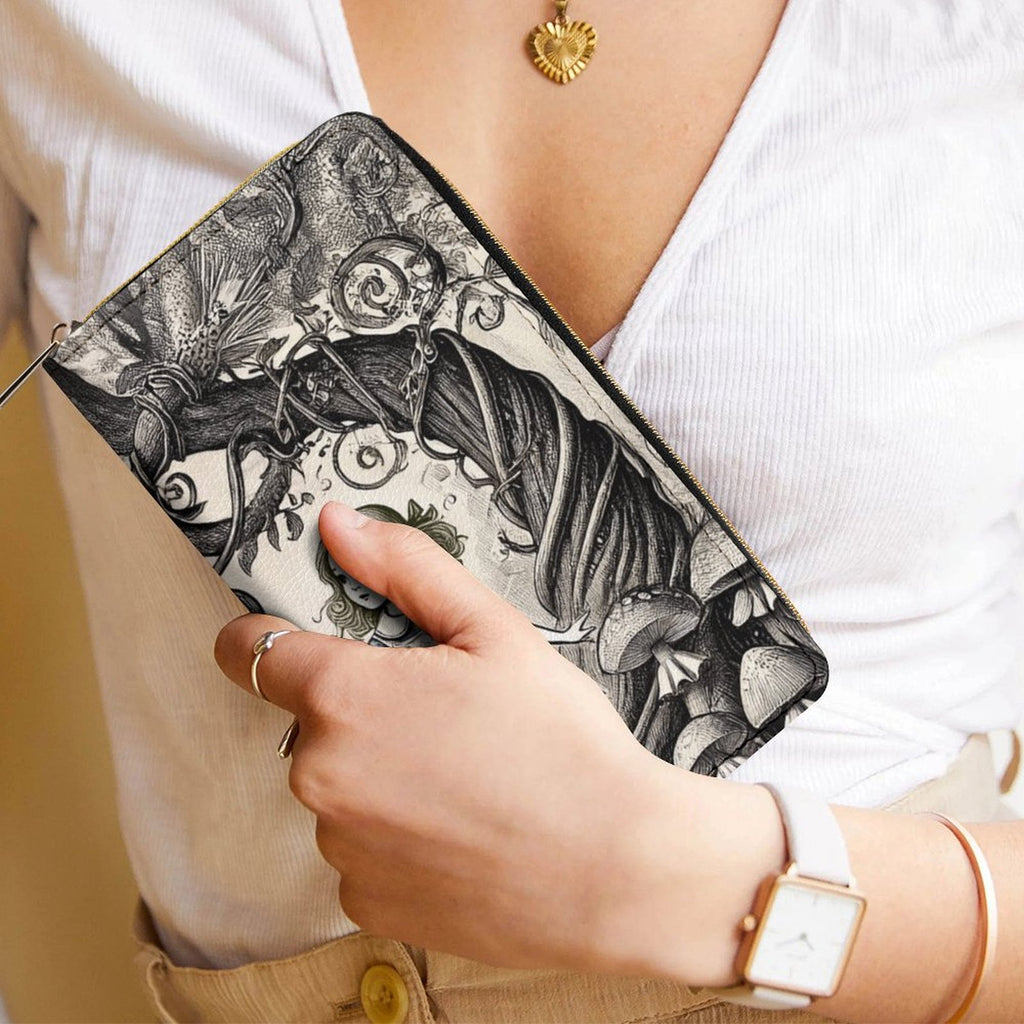 Wonderland Storybook Leather Wallet