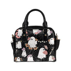 Ghost & Spiderweb Shoulder Handbag alternate front view