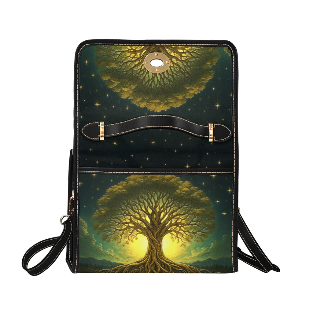 Mystical Tree of Life Canvas Bag