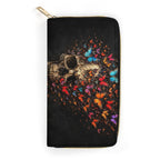 Skull Butterfly Wallet exterior front view
