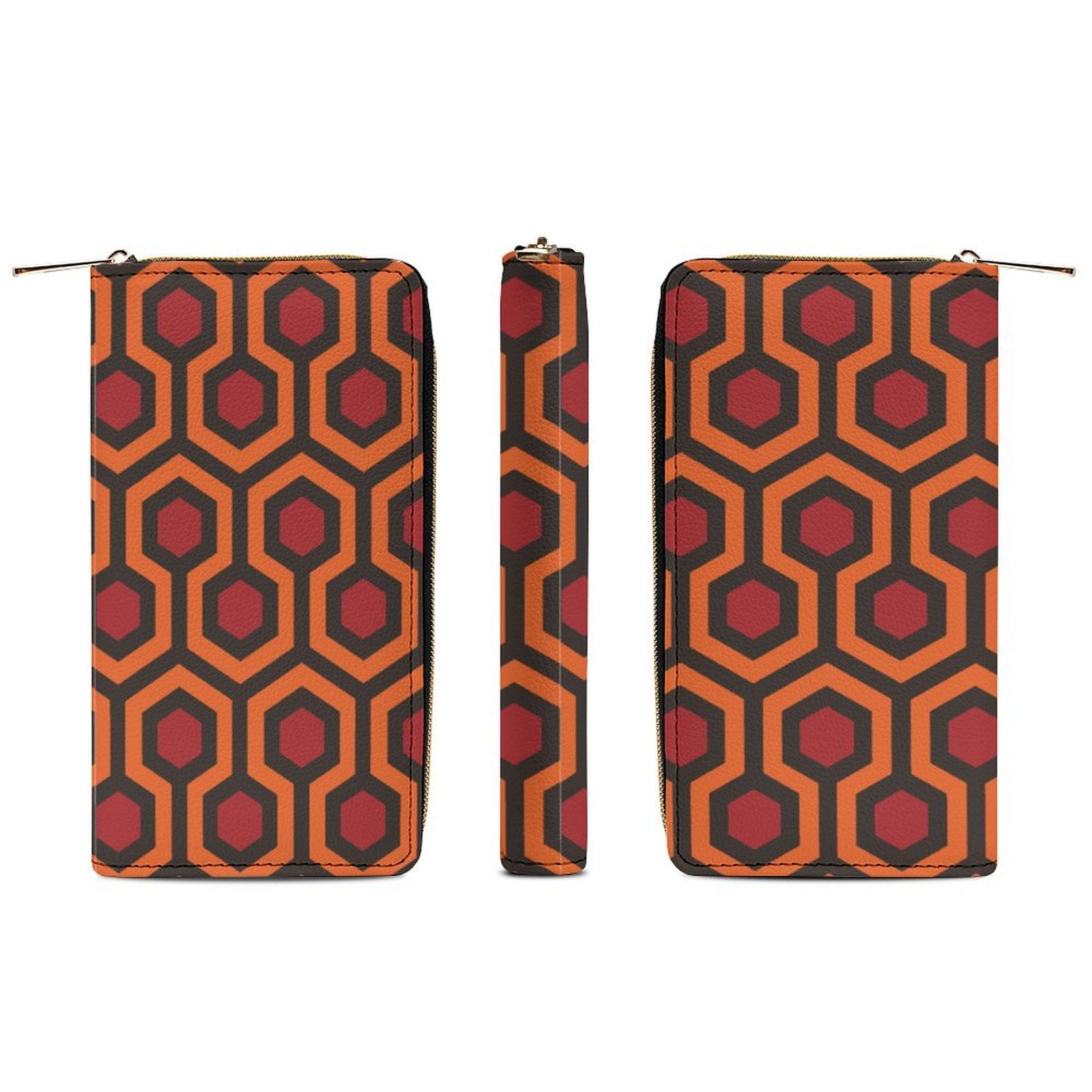 Haunted Hotel Carpet Leather Wallet