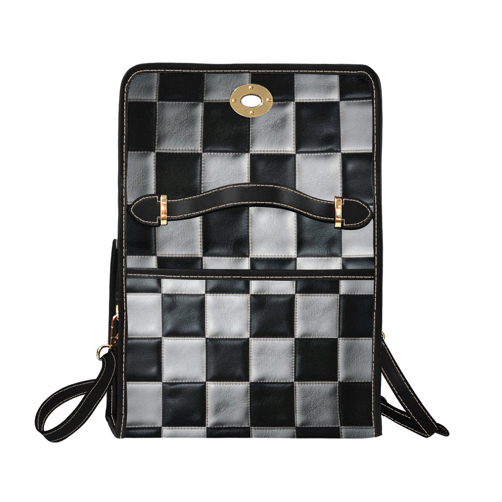 Checkerboard Canvas Bag