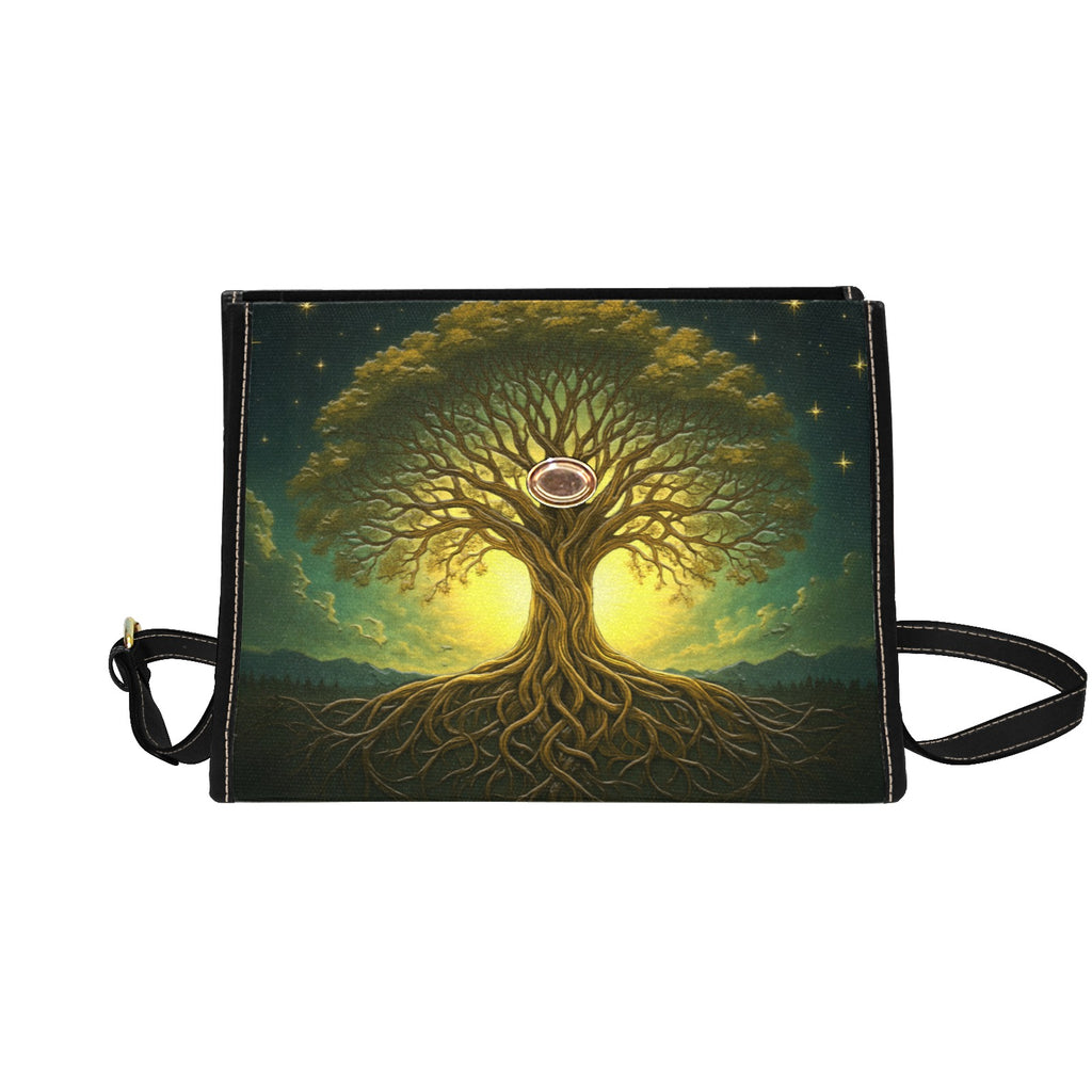 Mystical Tree of Life Canvas Bag