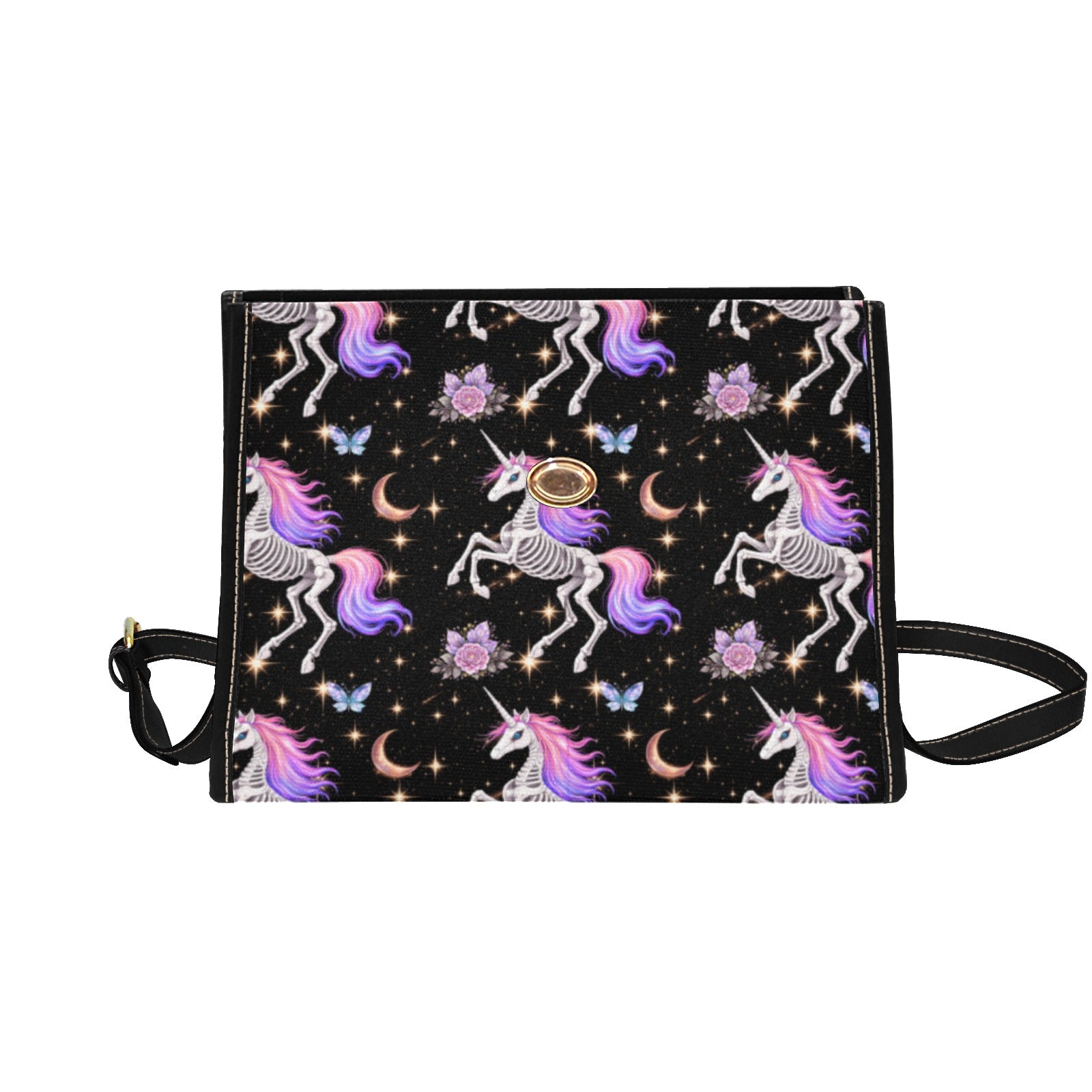 Enchanted Unicorn Canvas Bag
