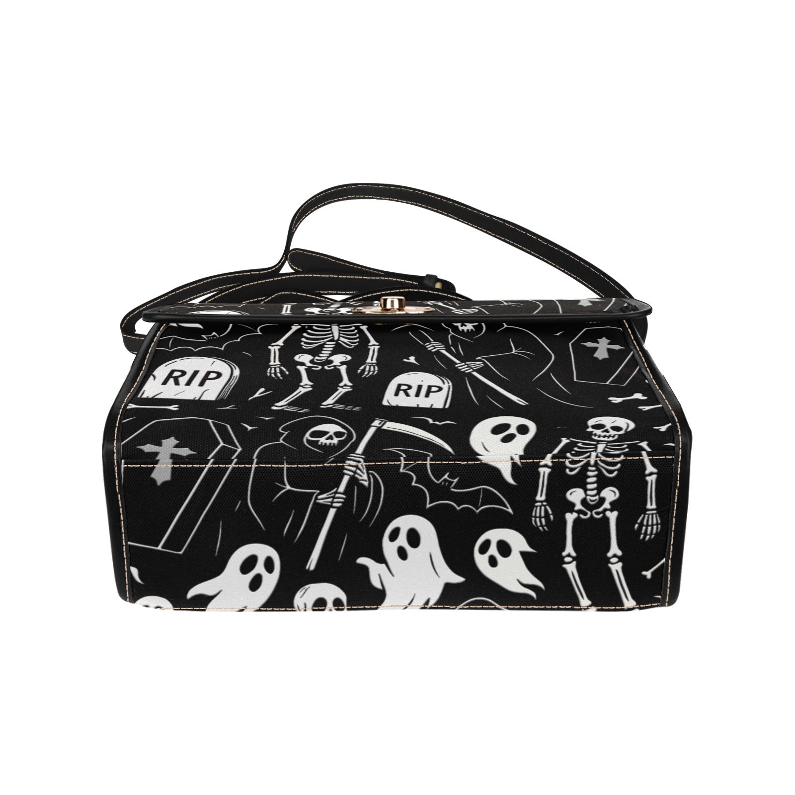 Grim Reaper Canvas Bag