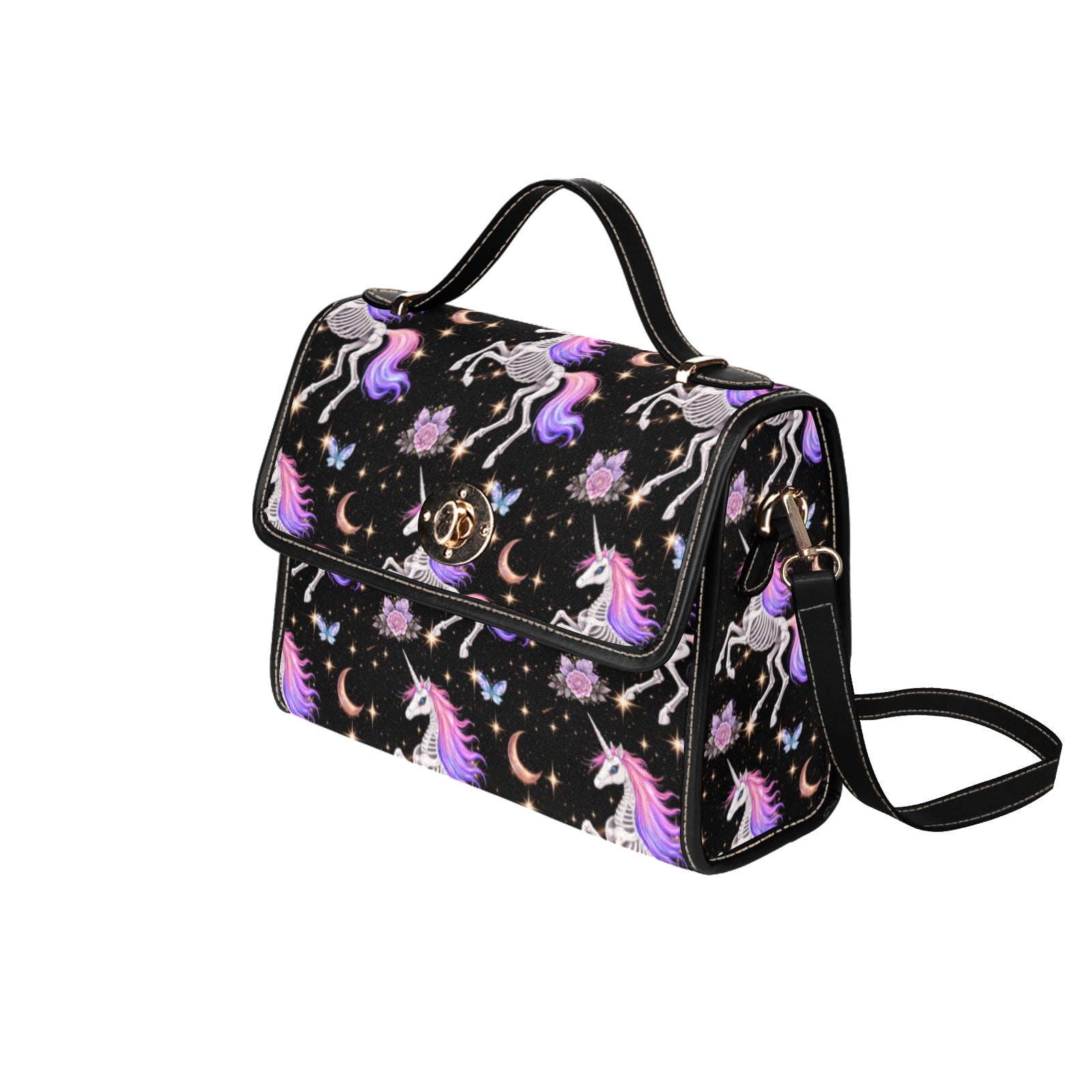 Enchanted Unicorn Canvas Bag