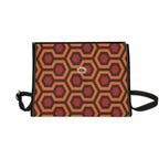Haunted Hotel Carpet Canvas Bag rear view