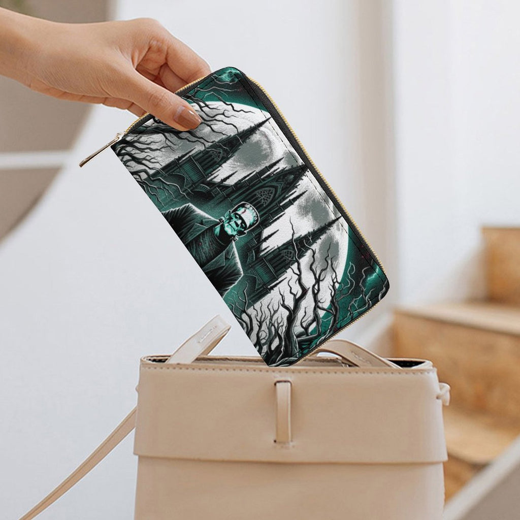 Vampire Castle Leather Wallet