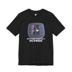 It's Too Peopley Outside Grim Reaper Shirt flat front view