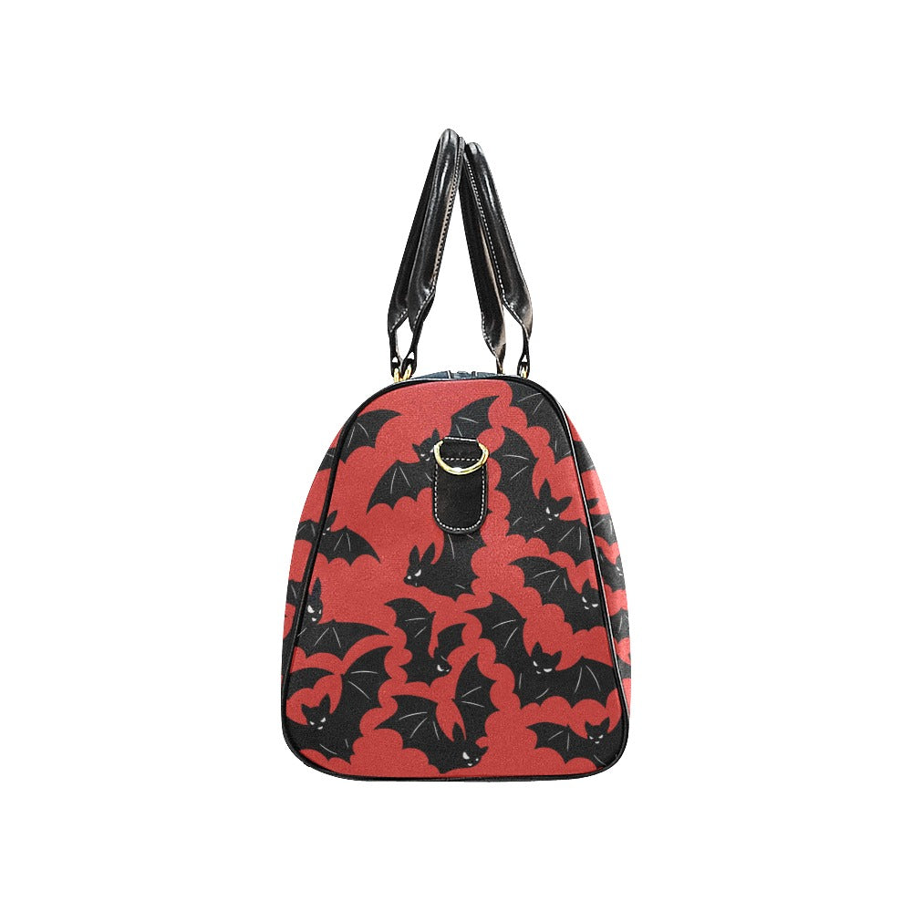 Red Bats Travel Bag