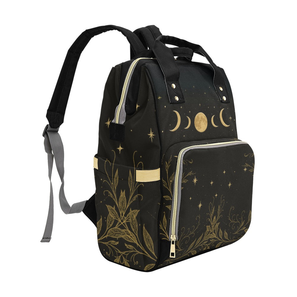 Celestial Moon Cottagecore Backpack
