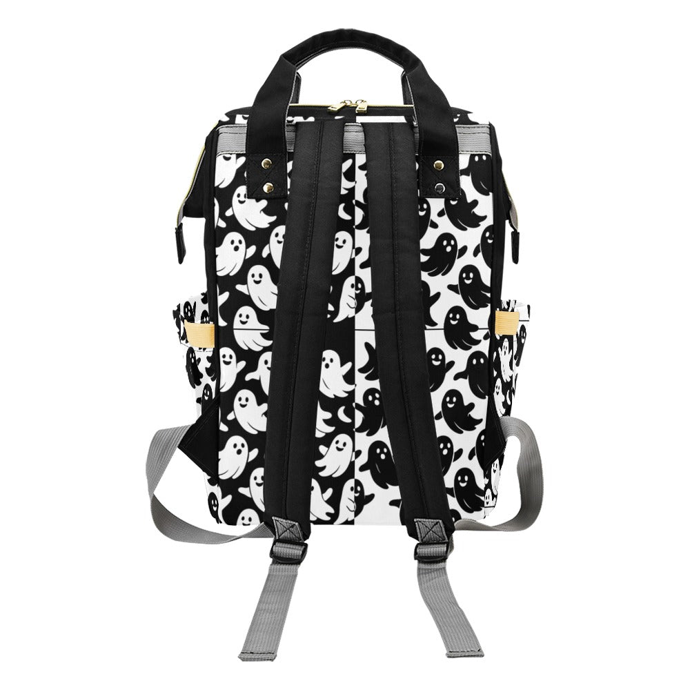 Black & White Ghost Backpack
