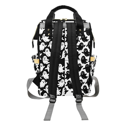 Black & White Ghost Backpack