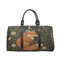 Retro Fox Forest Travel Bag