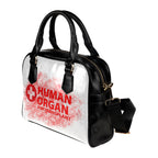 Human Organ Transplant Shoulder Handbag right three-quarter view