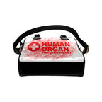 Human Organ Transplant Shoulder Handbag bottom view