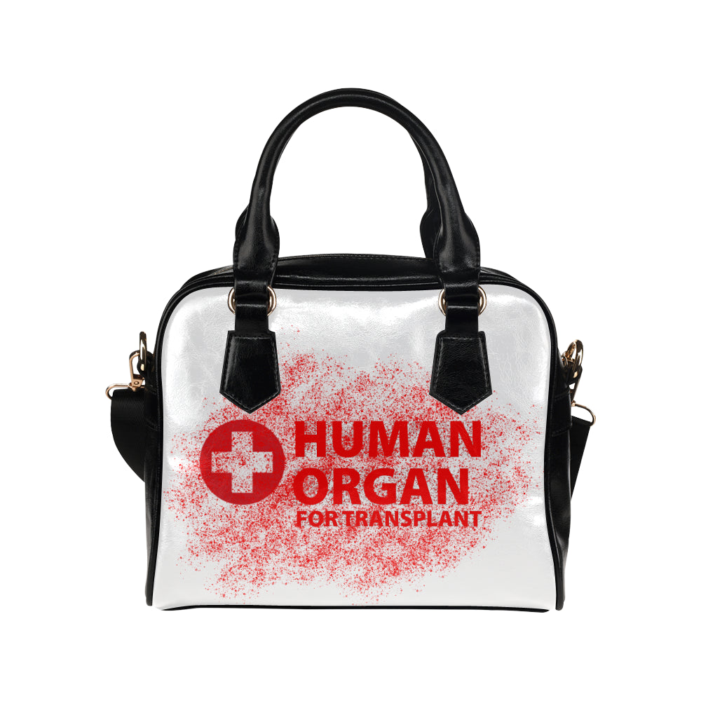 Human Skull Shoulder Handbag