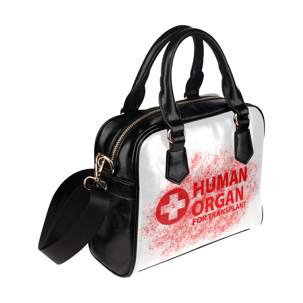 Human Skull Shoulder Handbag