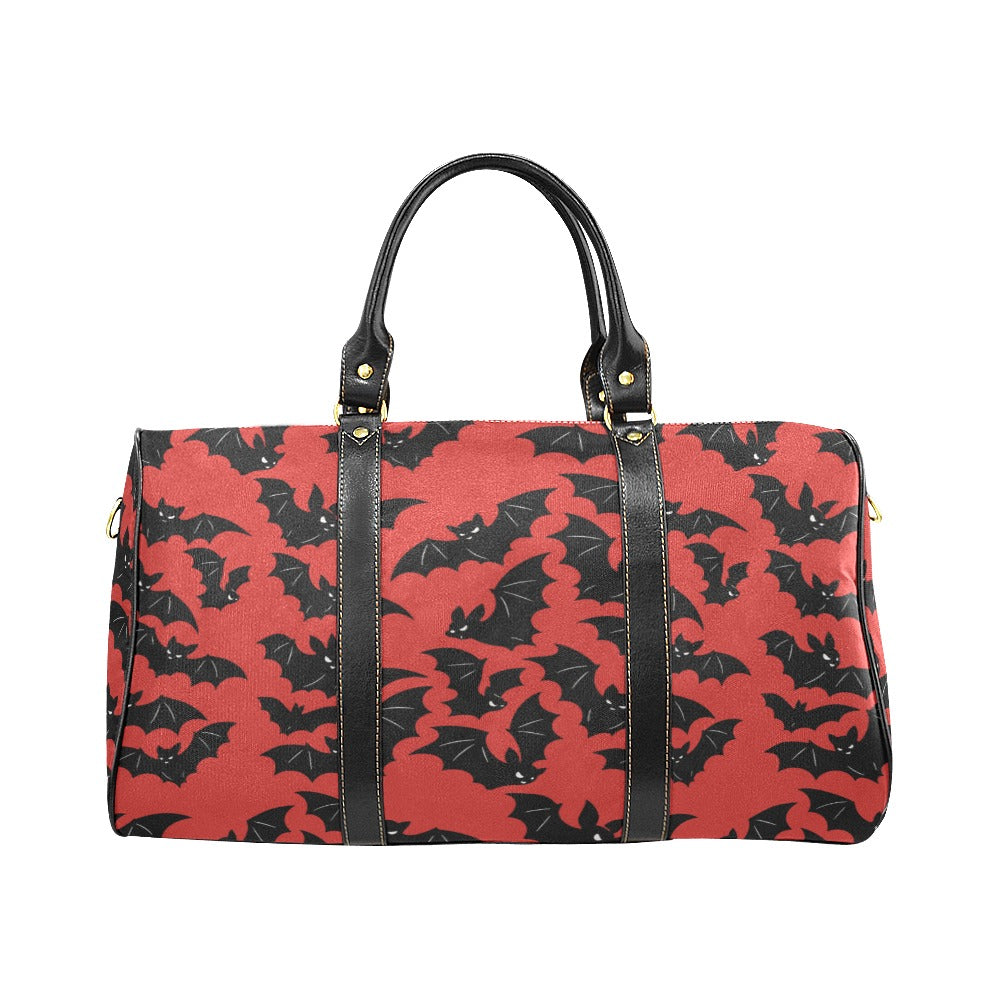 Red Bats Travel Bag