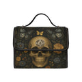Skull Flowers Canvas Bag