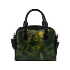 Black Lagoon Monster Shoulder Handbag front view